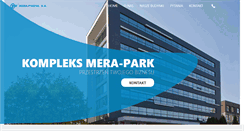 Desktop Screenshot of mera-park.pl