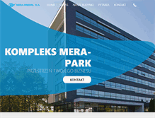 Tablet Screenshot of mera-park.pl